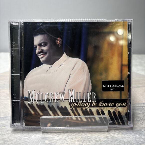 Mulgrew Miller – Getting to Know You CD 1995 Landmark Jazz Piano PROMO Not For S - Picture 1 of 5
